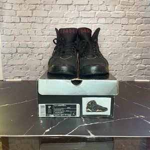 Size 9.5 - Air Jordan 7 (VII) Retro 'Citrus' 2006 - 304775 081 - Black